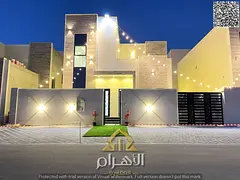 With electricity, water, and air conditioning | Own a luxury villa in Al Zahia, Ajman | 4 master bed