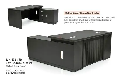Brand New Executive L-shaped Office Desk For Sale