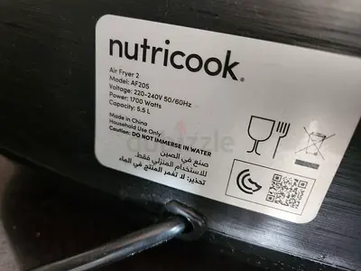 Nutricook Air Fryer – healthy cooking made easy  ready to use