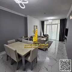 With a breathtaking sea view, the most luxurious and elegant two-bedroom apartment, fully furnished