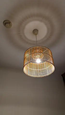 Ceiling Pendant Light — Bamboo