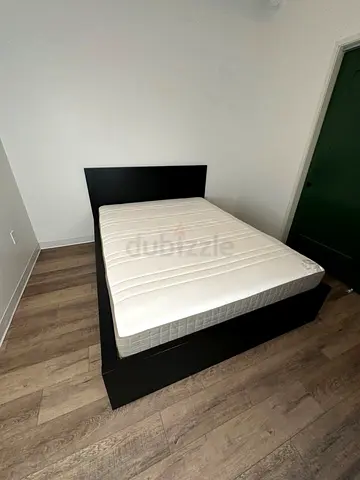 bed and mattress/ ikea