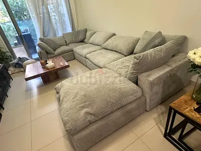 Pan Emirates Feather filled Sofa