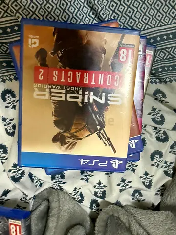 Bundle of PlayStation 4 games including Sniper Ghost Warrior Contracts 2 (used)