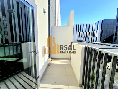 12 cheques || Studio with Balcony || al jada || Gym pool ||