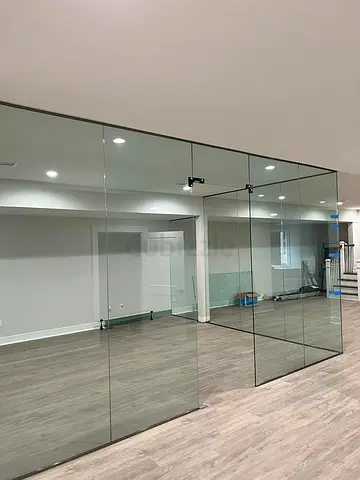 Office glass partition