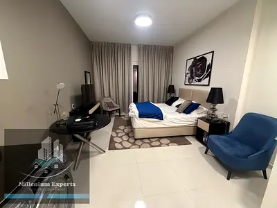 Furnished Studio | Viridis Tower B | Balcony & Parking View
