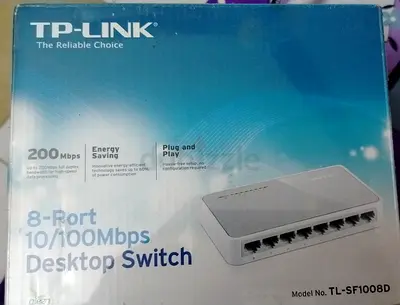 TP-Link 8-Port 10/100Mbps Desktop Switch TL-SF1008D (Sealed Box) only 25