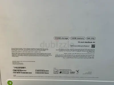 Apple MacBook Air 13-inch (M4, 24GB RAM, 512GB) - Sealed Box