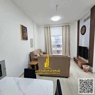 Luxurious and elegant fully furnished one-bedroom apartment with brand new, high-end furnishings in