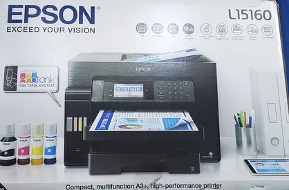 Epson Ecotank L15160 A3+ Print/Scan/Copy/Fax Wi-Fi High Performance BUSiness Tank Printer