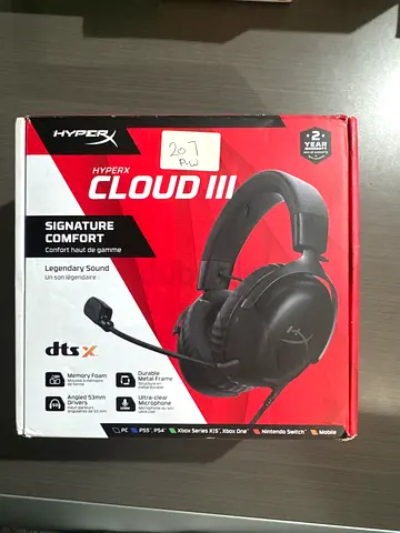 HyperX Cloud II Gaming Headset (Boxed) - Good Condition