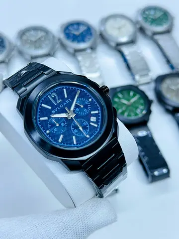 Bvlgari mens watch with chrono function