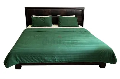 King size bed frame and side tables