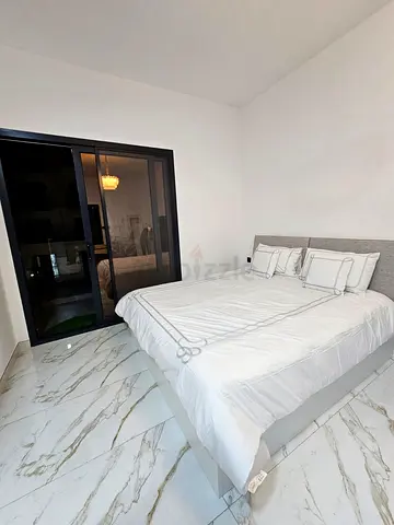 White Platform Bed Frame with Padded Headboard (King) - Modern Minimalist with extra storage
