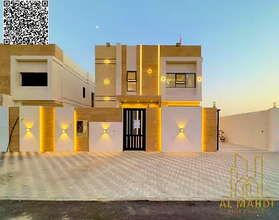 السعر شامل رسوم التسجيل والتمليك  تصميم عصري بواجهة حجرية وتشطيبات شخصية فاخرة للغاية،