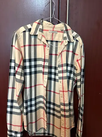 Burberry long sleeve shirt (xs) unisex