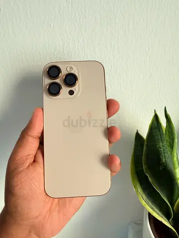 iPhone 16 Pro Gold - Good Condition,TDRA 93% percentage