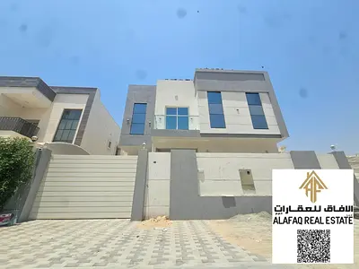 Villa for Rent in Al Yasmeen Ajman | 5 Bedrooms + Majlis + Hall + Rooftop | Spacious Layout | AED 9