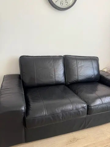 2-seat sofa, Grann/Bomstad black