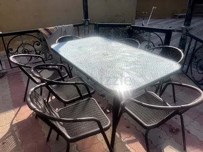 Outdoor 8 seater furniture set