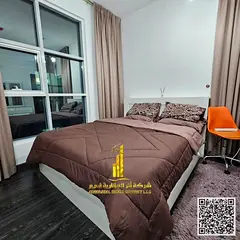 Luxurious and elegant fully furnished one-bedroom apartment with brand new, high-end furnishings in