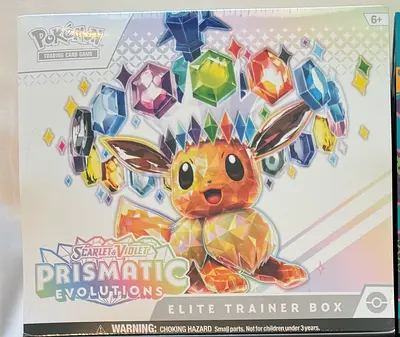 Pokemon Prismatic Evolutions Elite Trainer Box ETB