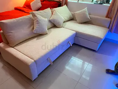 Ikea brand new sofa cumbed with big storage space L shaped