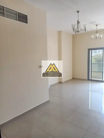 One-bedroom apartment for rent in Al Jurf 2, behind the National School, with a balcony and open view.