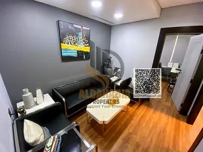 908 Sq Ft Office for Sale in Horizon Towers – Ajman Rented Office with Private Parking & Excellent Return