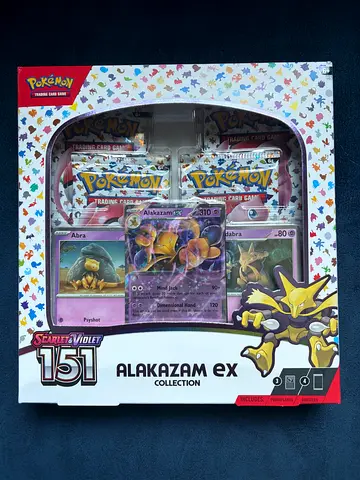 Pokemon tcg. Alakazam ex collection from 151