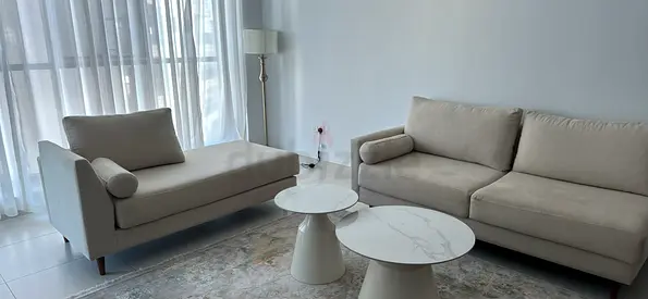 Beige 5seater sofa
