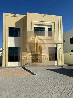 new villa with a modern design and high-end finishes, in a quiet and prime location, 📍 Sharjah