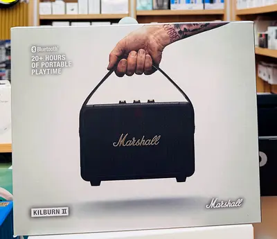 Marshall Kilburn II Wireless Stereo Speaker – (Black)