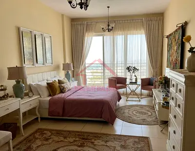 Spacious Furnished Studio for Sale in Desert Sun Tower | Rented Unit