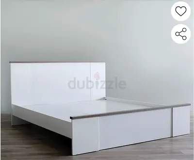 Bed and mattress