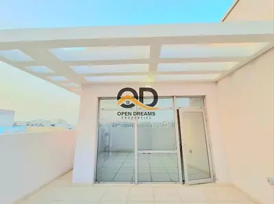 Top Floor 1BHK with Private Terrace | Close kitchen| Like Brand New | Huge Layout | Woroud Al Zahia