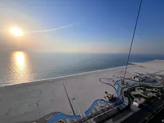 Luxury apartment with a stunning sea view – Residence Towers – Ajman Corniche – Gym – Swimmi