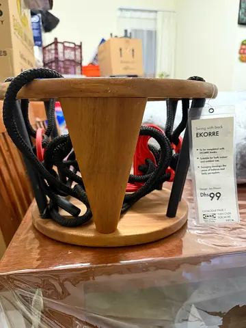 IKEA EKORRE Child Safety Cord Organizer / Toy - Like New swing
