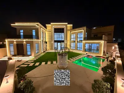 فيلا فاخرة في أرقى منطقة في عجمان مع مسبح خاص يشمل الكهرباء والماء وتكييف الهواء.