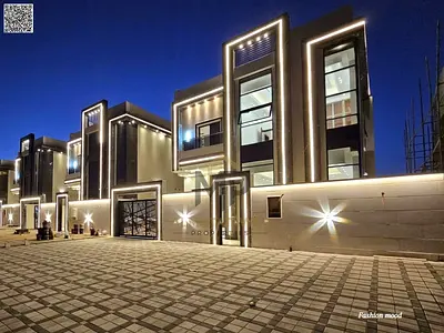 Villa for sale at ajman| al zahia area| 5 master rooms, majlis, 2 halls, roof| freehold for all nationalities| negotiable price.