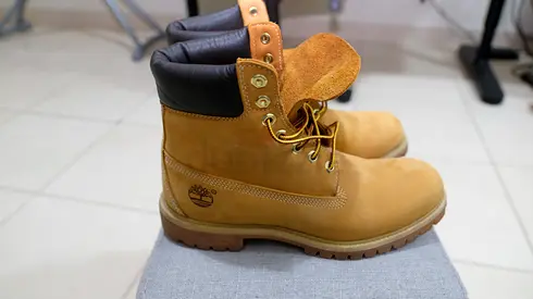 Timberland Wheat Boots, Size 43