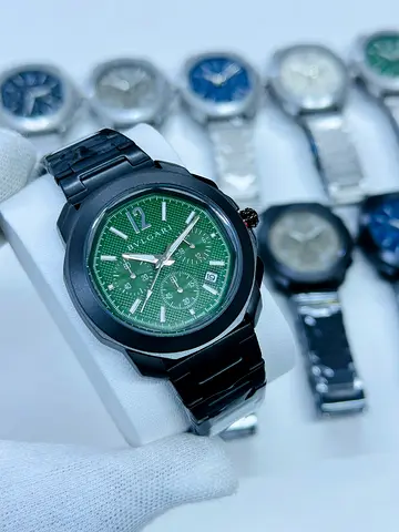 Bvlgari mens watch with chrono function