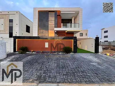 Luxury modern villa for sale – Al Bahia, Ajman | Private pool | Strategic location | Bank financing available | Includes registration and ownership fe