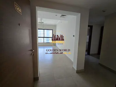 شقة غرفة ماستر وصالة في الخان القصباء بإطلالة بحرية، باركينغ مجاني، برج حديث بسعر 45,000 درهم سنوياً