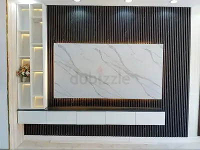 Luxury TV unit wall