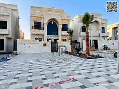 Classic Design Villa|ajman|al helio1|6 master rooms, majlis, 2 halls, maid room, roof| freehold | ne