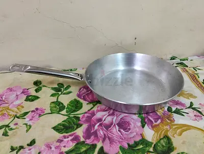 Used Aluminium Frying Pan / Skillet with Long Handle