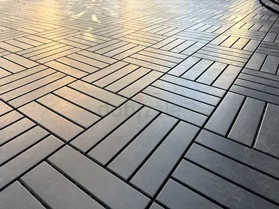 IKEA Runnen balcony decking - Gray