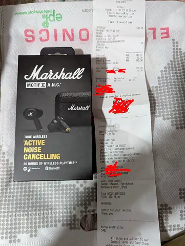 New Marshall Motif || ear buds for sale